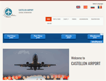 Tablet Screenshot of castellon-airport.net